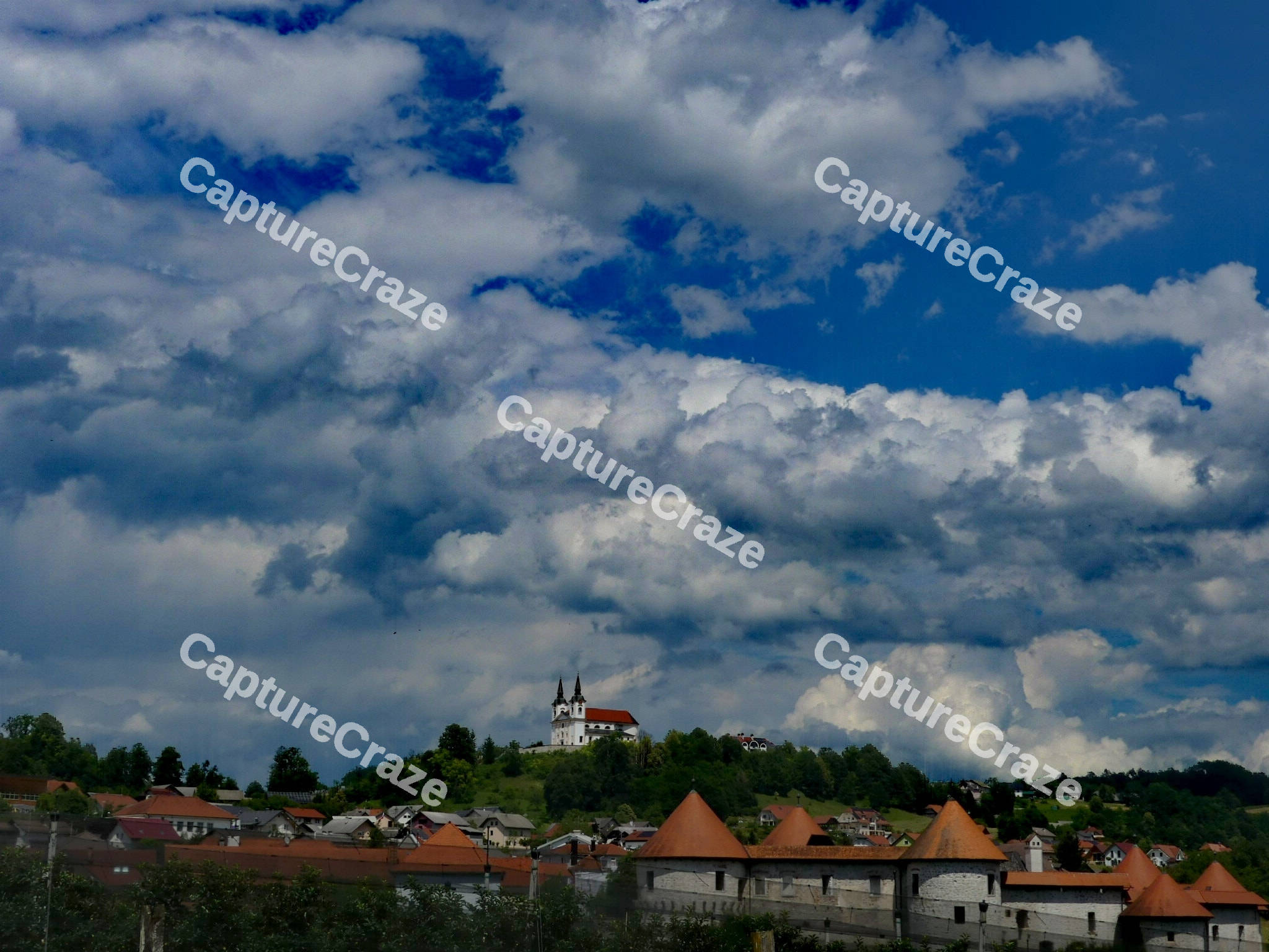 Village landscape